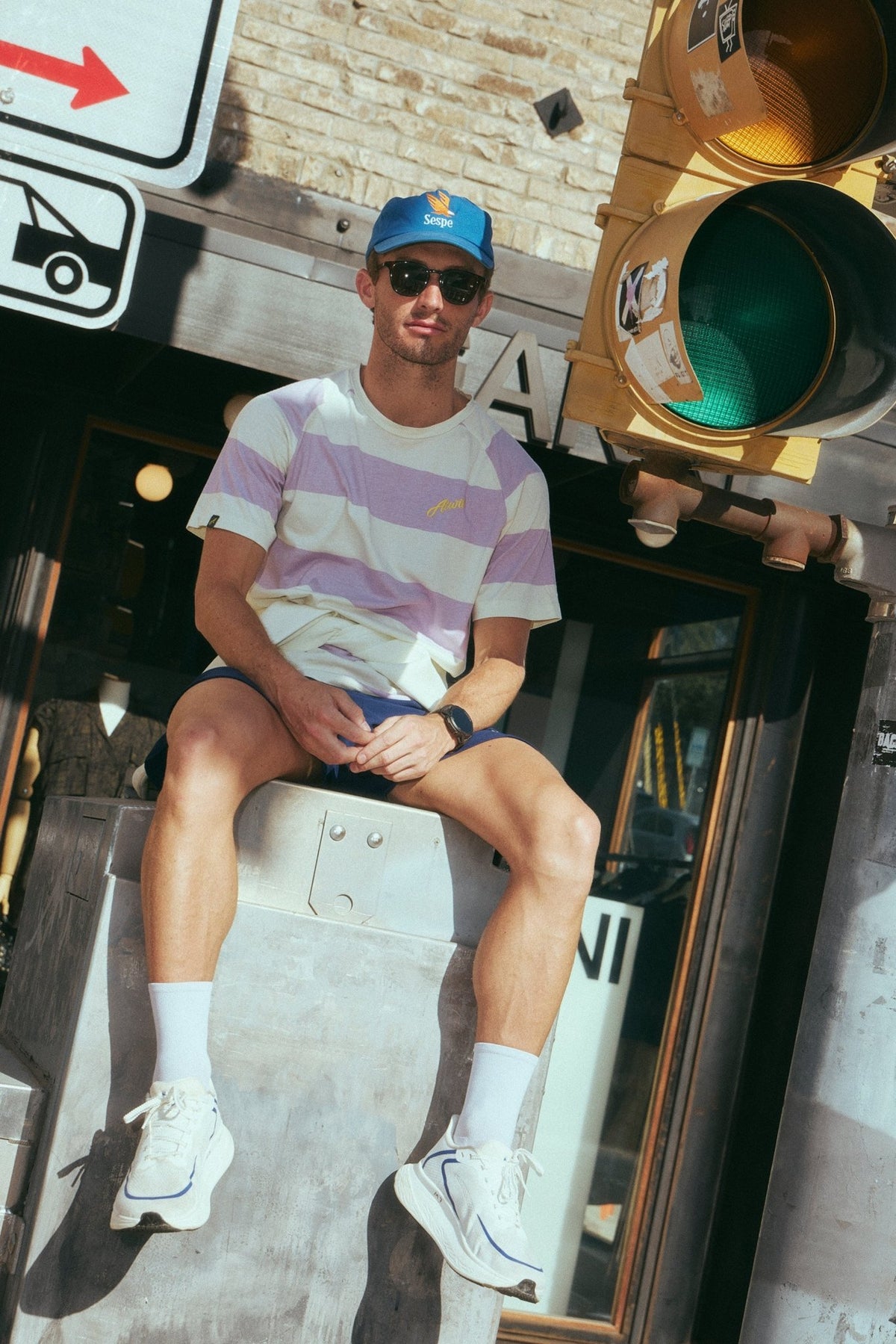 Ellis Tee - Lilac - Atwill