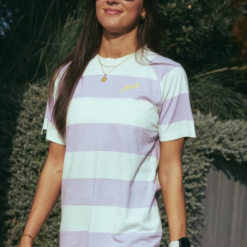 Ellis Tee in Lilac, Austin